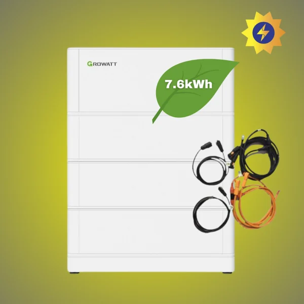 BATERIA SOLAR GROWATT 7,6kWh ARK 7.6XH (PACK COMPLETO)